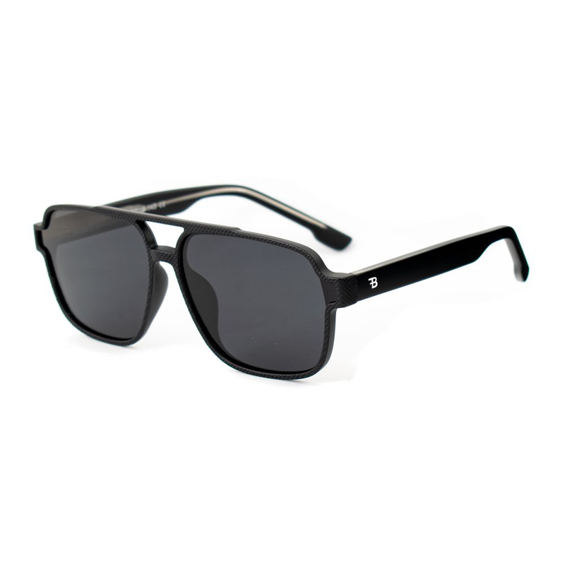 Black acetate sunglasses-null