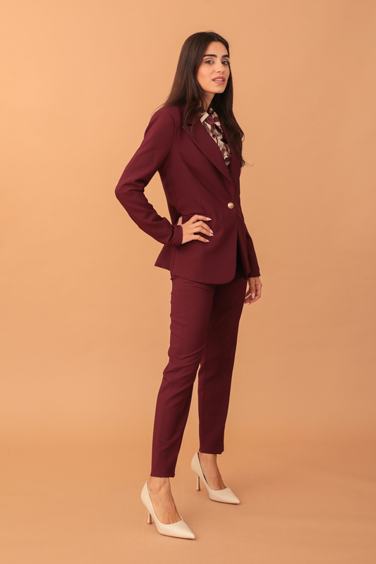 Victoria blazer - magenta-null