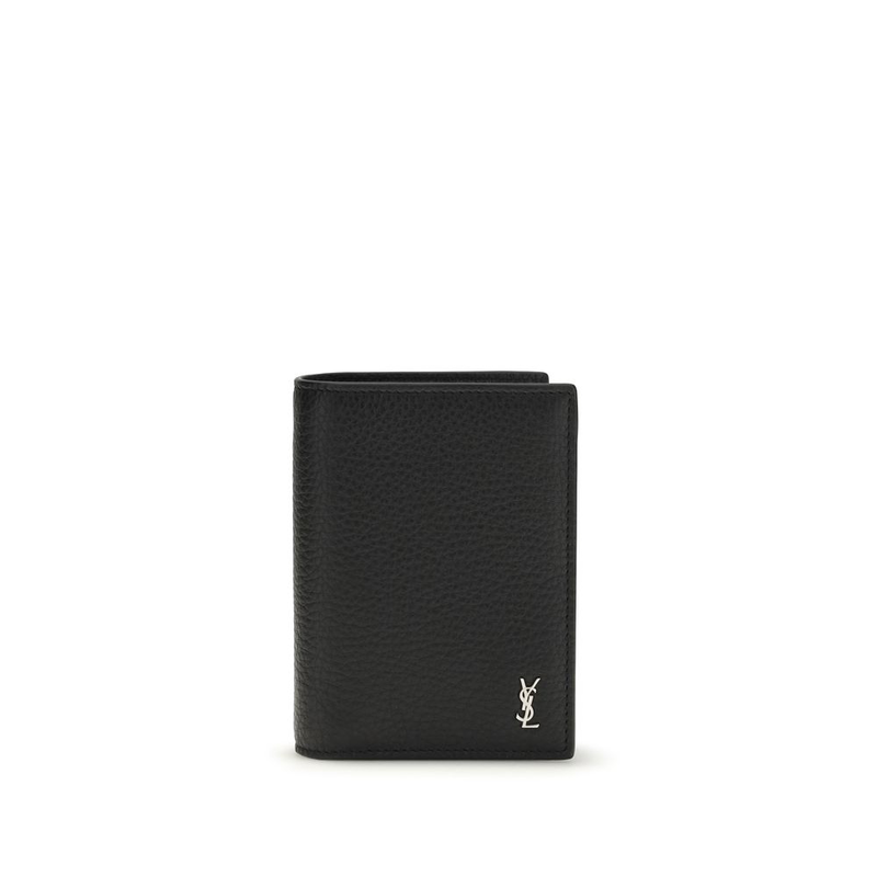 Black calf leather bos taurus wallet-null