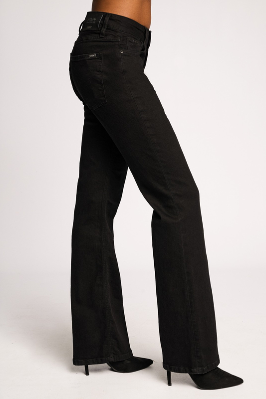 Beatrice black denim trousers image number null