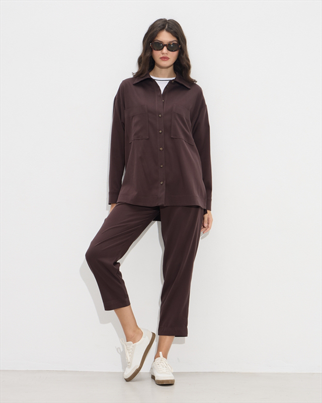 Shirt cupro oversized-null