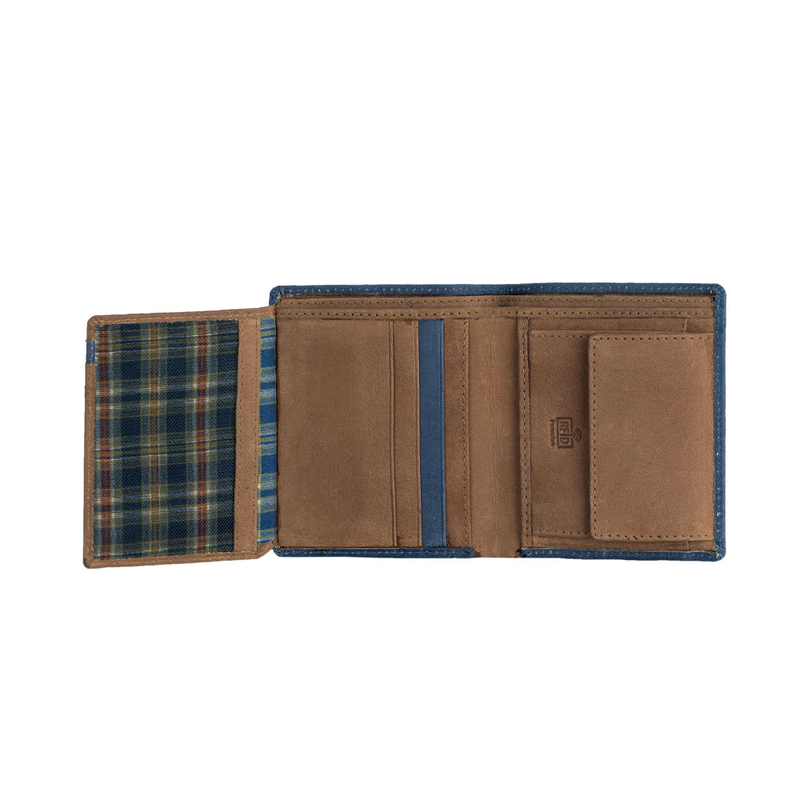 Product image: Πορτοφόλι ανδρικό δερμάτινο lois 202820-03 μπλε-null