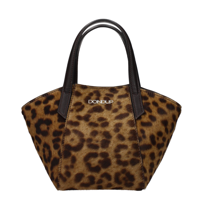 Brown horsehair handbag-null