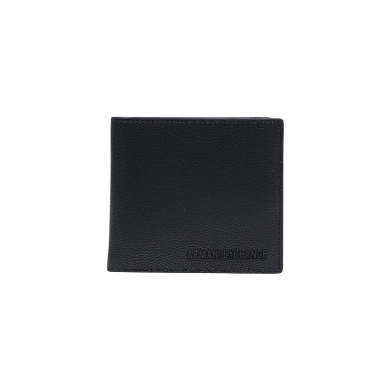 Black polyester wallet-null