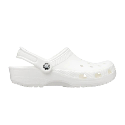 Classic clog, White, medium