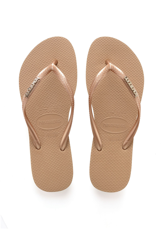 Havaianas slim logo metallic-null