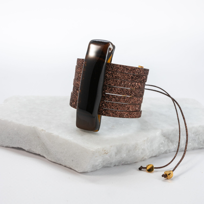 Kirki bracelet beer (brown), , medium