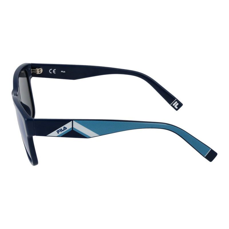 Blue plastic sunglasses-null