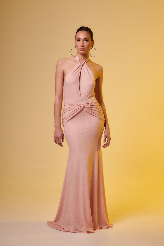 Product image: Sampi vanessa maxi halter neck dress-null