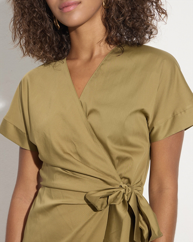 Product image: Cotton wrap dress-null