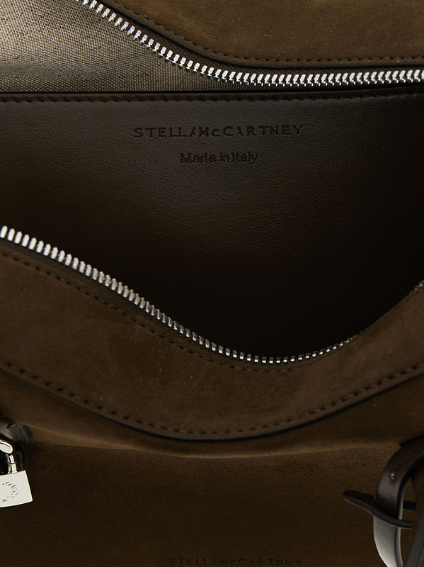 Brown hemp shoulder bag-null