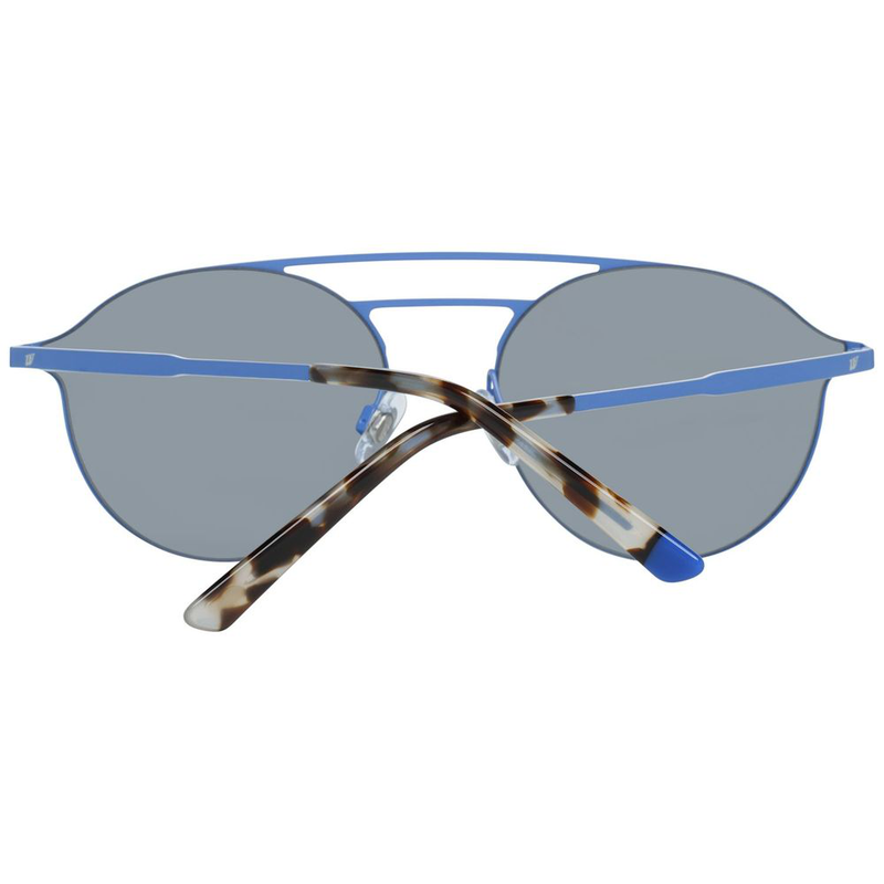 Blue metal sunglasses-null