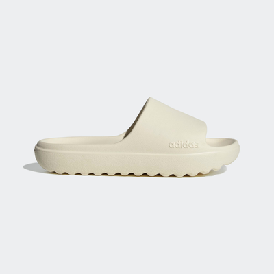 Adidas women's adilette lumia slides, Wonder White, medium