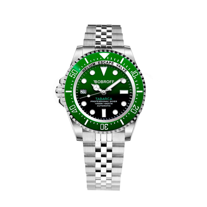 Silver stainless steel dress watch-null