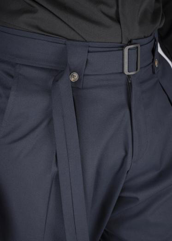 Dezign jogger pant with belt-null