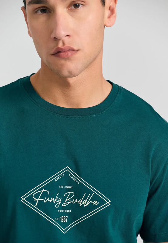 Funkybuddha t-shirt print-null