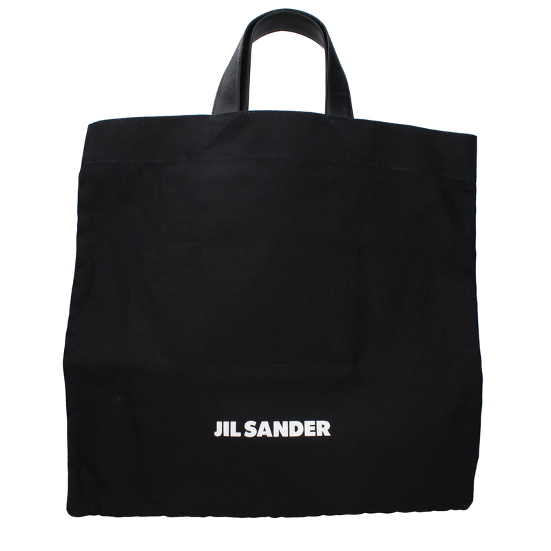 Black fabric handbag-null