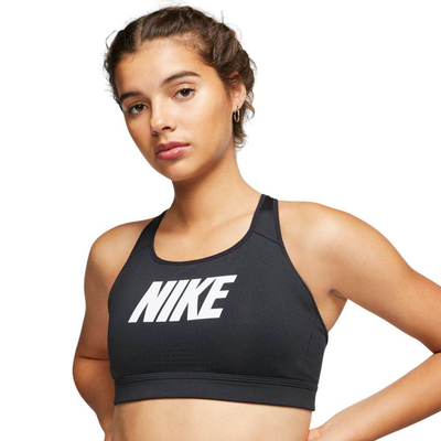 Impact strappy sport bra grx womens, Black / White, medium