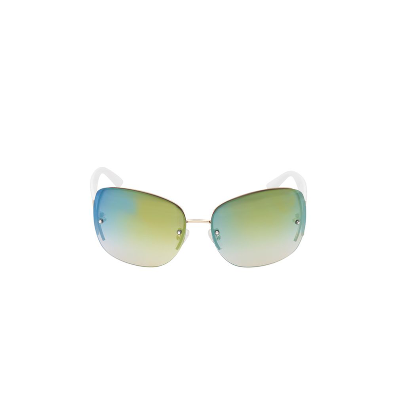 Gold metal sunglasses-null