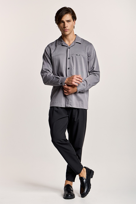 Product image: Pcoc easywear collar overshirt-null