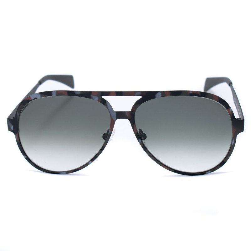 Brown metal sunglasses-null