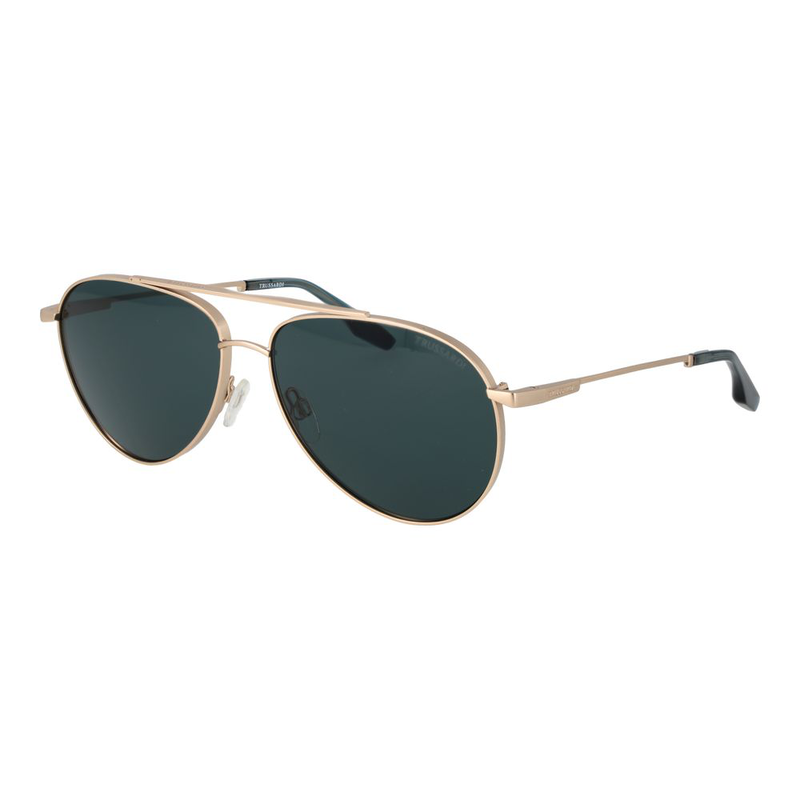 Gold stainless steel sunglasses-null