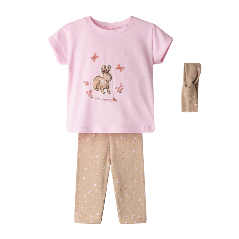 Ebita girls short set pink 266505-pi-null