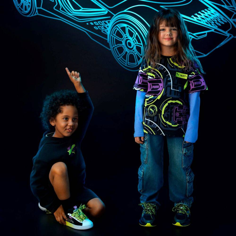 Puma x hot wheels relaxed aop tee-null