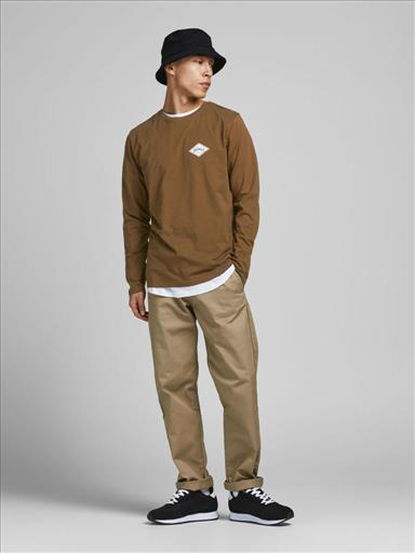 Jack & jones jorarchie branding tee ls crew neck-null