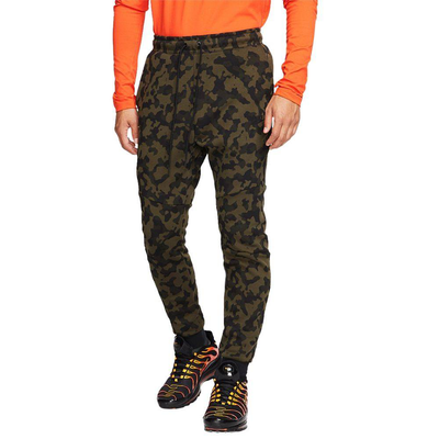 Nike sportswear tech fleece jogger pant mens, Olive / Black, medium