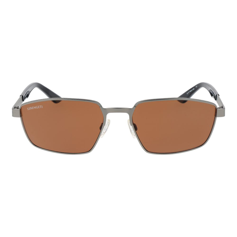 Gray metal sunglasses-null