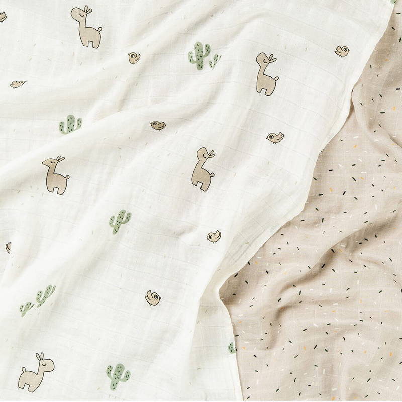Done by deer burp cloth 2-pack lalee - sand-null