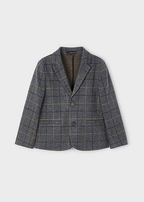 Blazer σακακι γκρι σκουρο, Grey Dark, medium