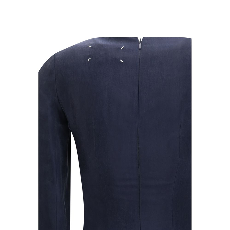 Blue copper casual dress-null