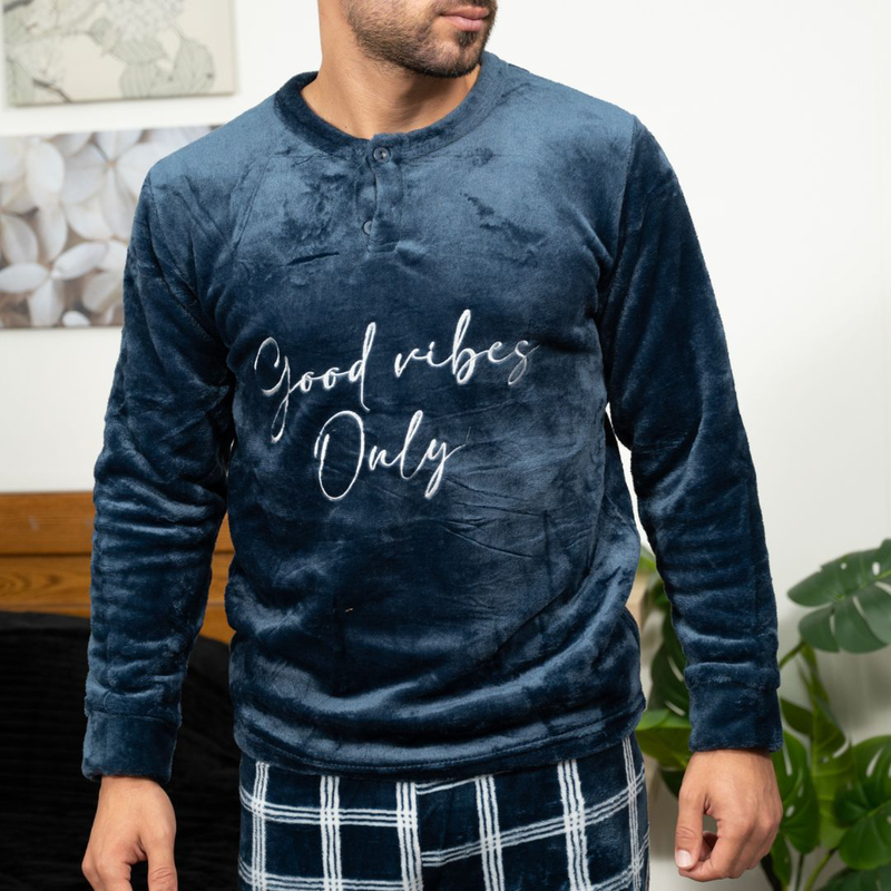 Men pajama velvet fleece #q2746 image number null