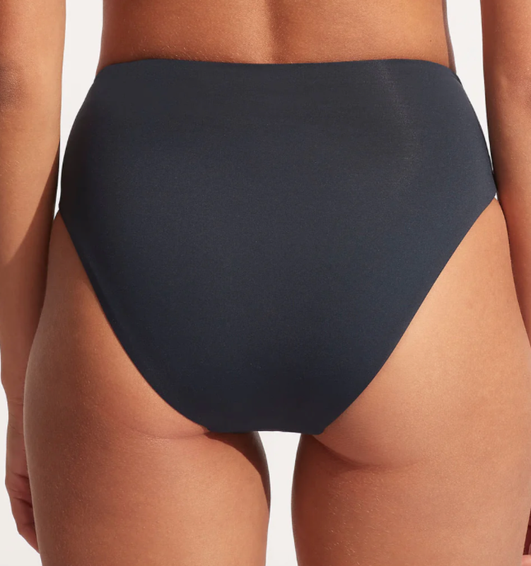 Collective high waist wrap front pant-null
