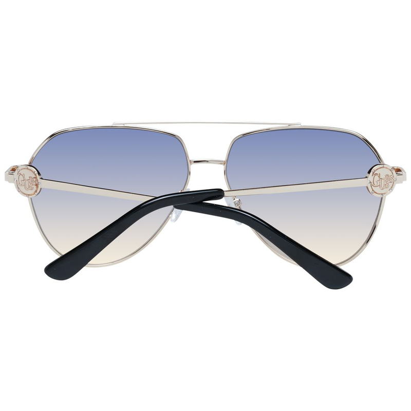 Gold metal sunglasses-null