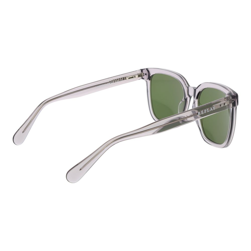 Gray plastic sunglasses-null
