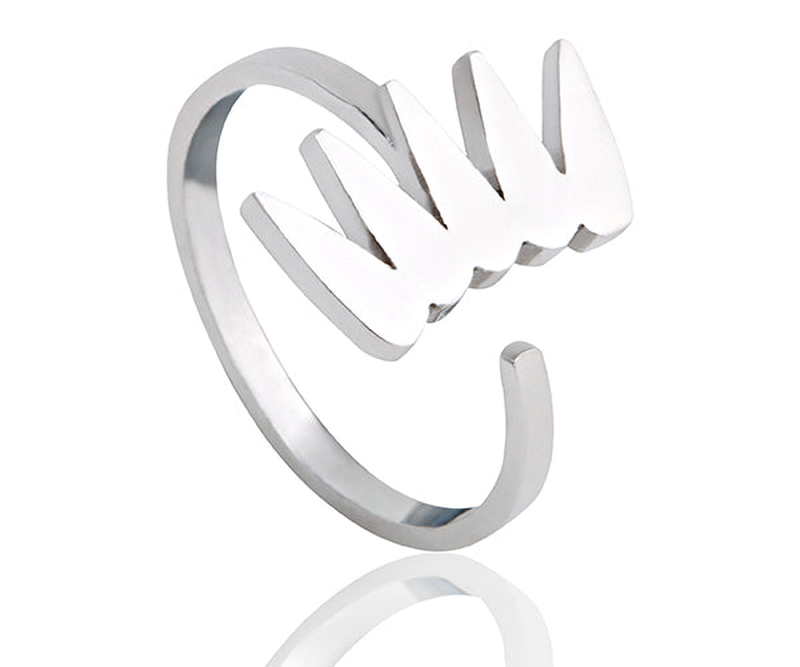 Freya teardrop ring-null