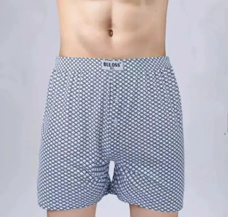 Classic boxer briefs with plaid pattern 4pack #8041 image number null