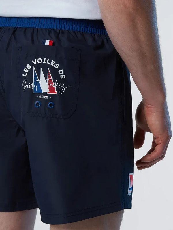 Product image: Lvdst short w/graphic bermuda mens navy blue 34-null