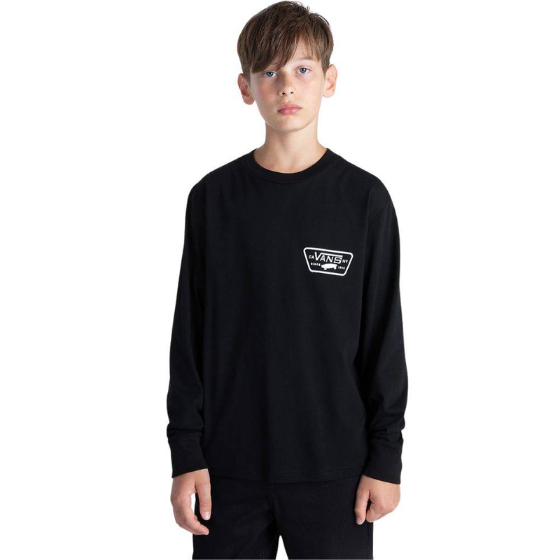 Vans boys full patch back ls top-null