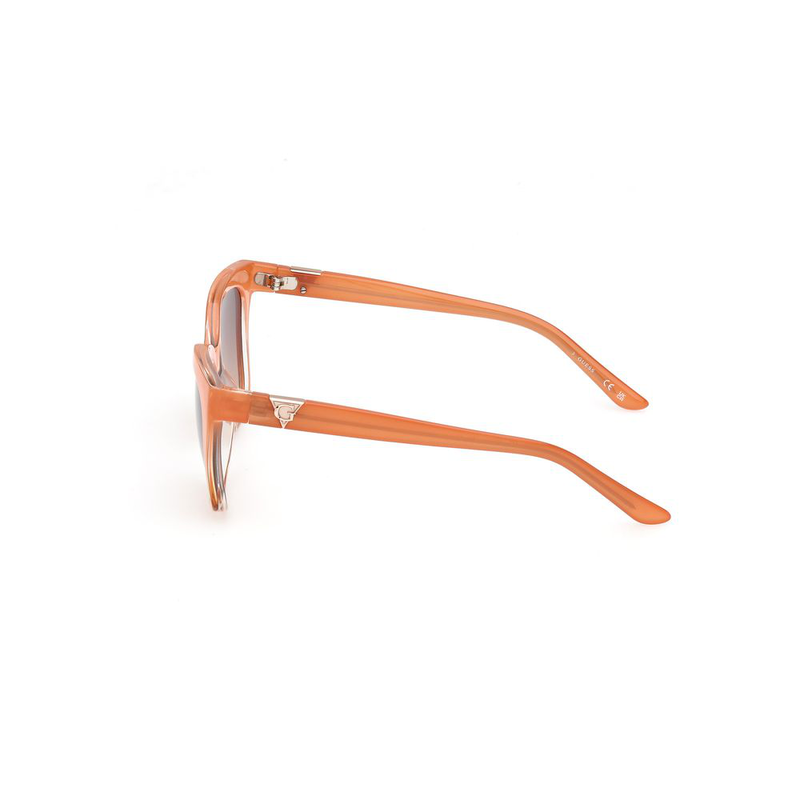 Orange resin sunglasses-null