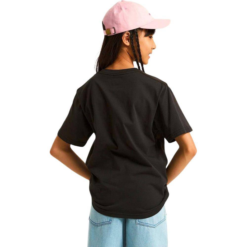 Teen blocked box short sleeves t-shirt-null