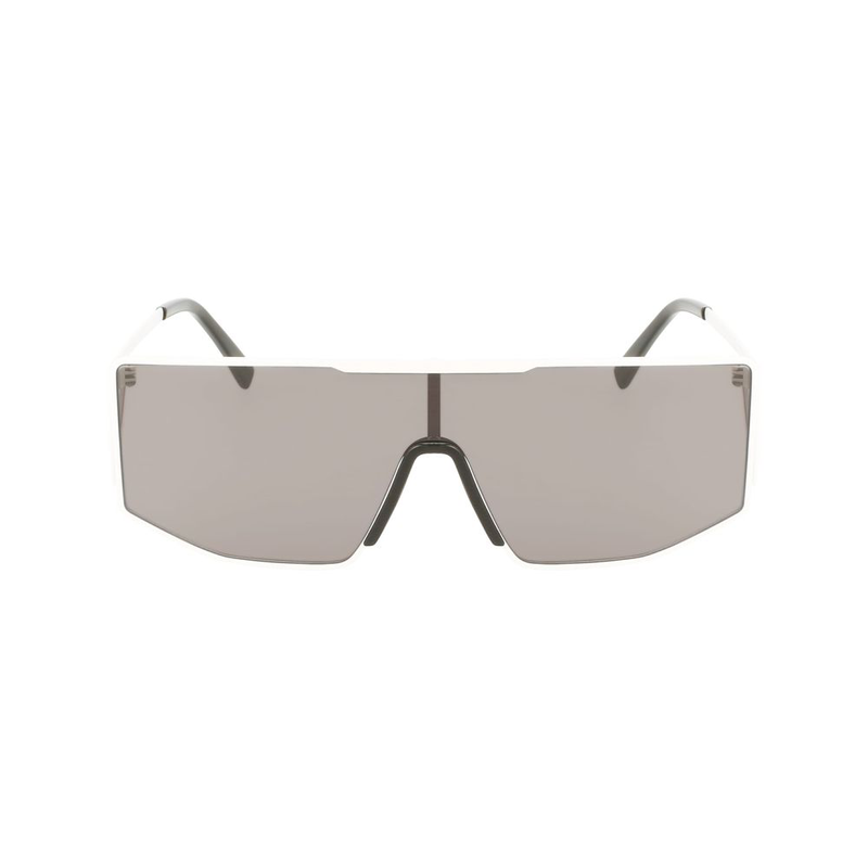 White metal sunglasses-null