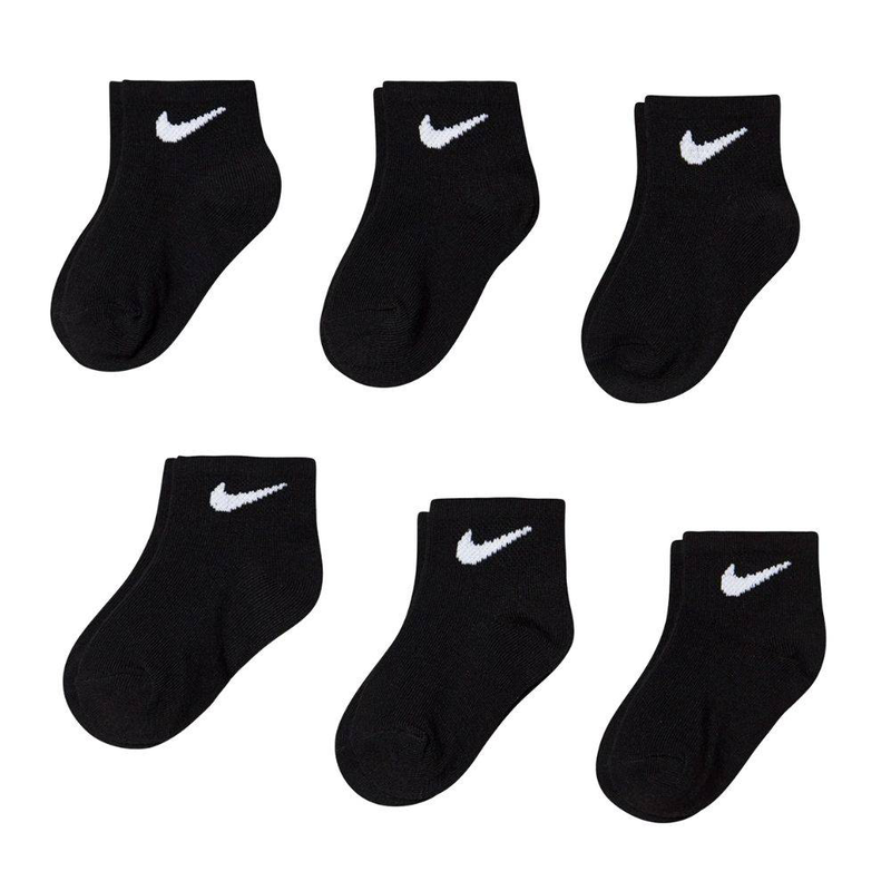 Nike kids graphics 6-pairs lw ankle socks-null