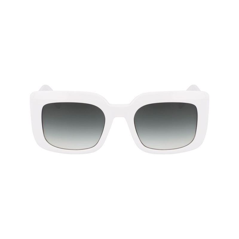 White acetate sunglasses-null