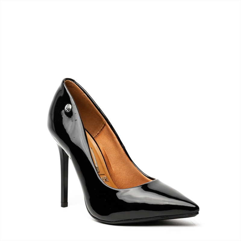 Vizzano total black heeled pump-null