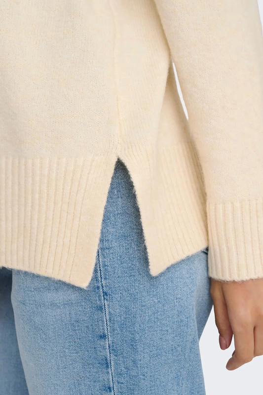 Onlhazel ls highneck oversized knitwear-null
