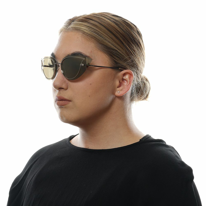 Gold metal & plastic sunglasses-null